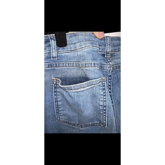 Boden The Windsor Wide Leg Jeans Trousers Size US10 Light Blue Jeans Denim 1A - Picture 8 of 13